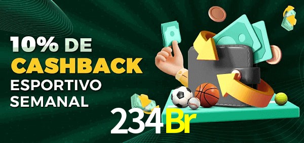 10% de bônus de cashback na 234Br